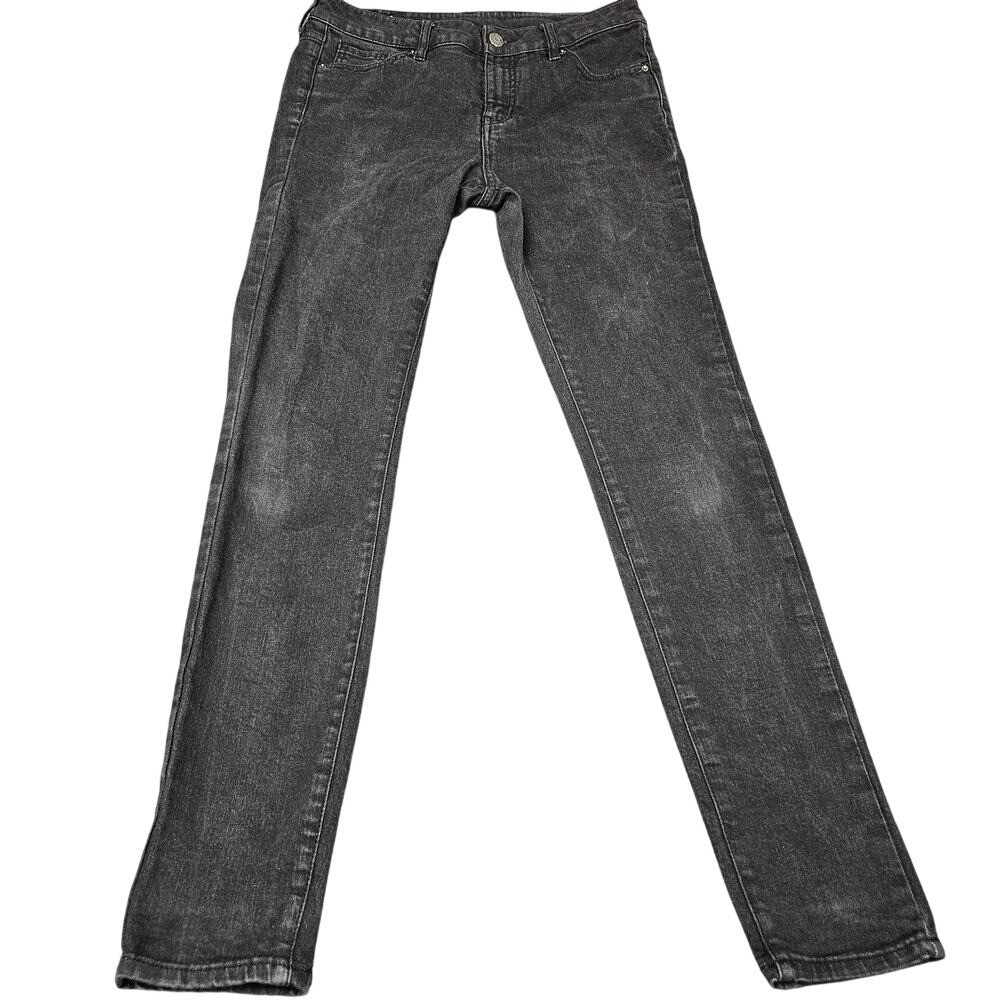 Armani Exchange Super Skinny Jeans Womens 29 Black Washed Stretch Denim Casual